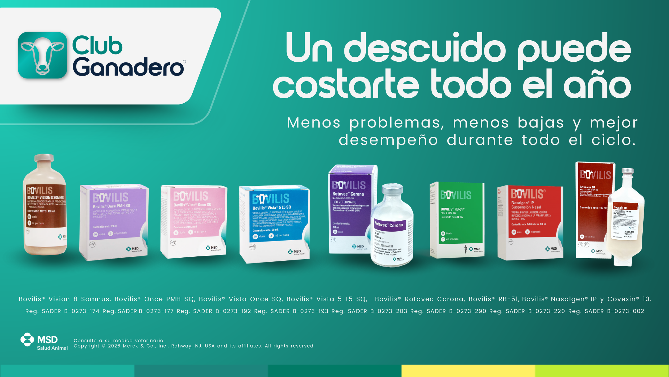 Club ganadero vacunación